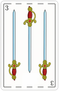 3 de Espadas
